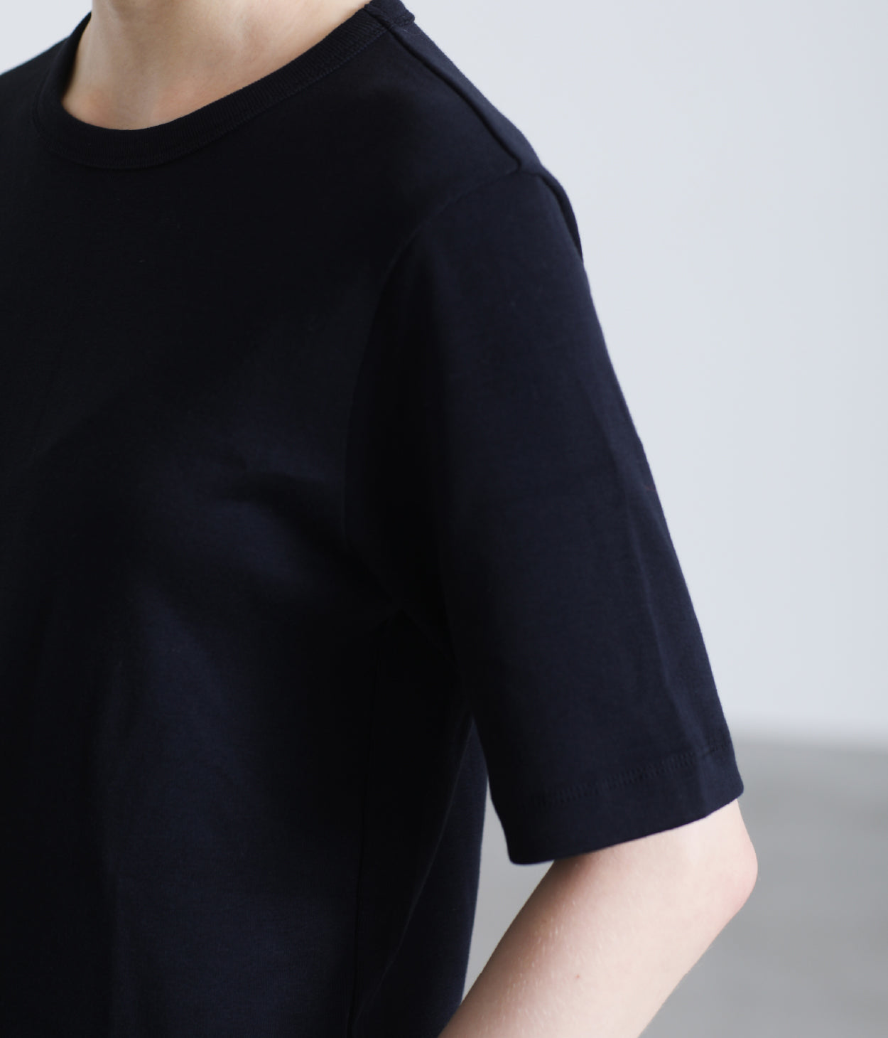 【VERY NaVY x LIFiLL】COTTONY® RIB TEE