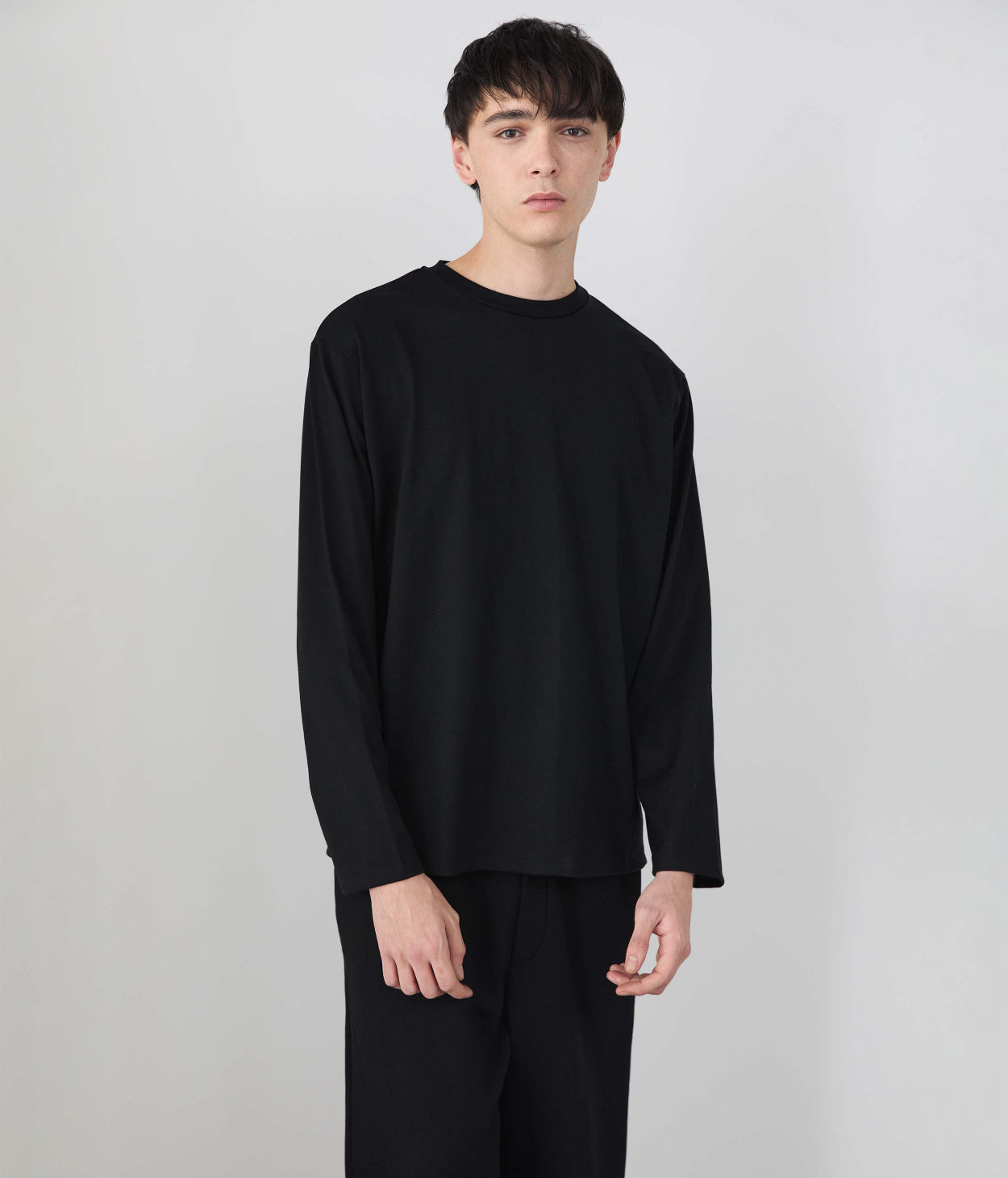 COTTONY® SIDE SLIT LONGSLEEVE TEE