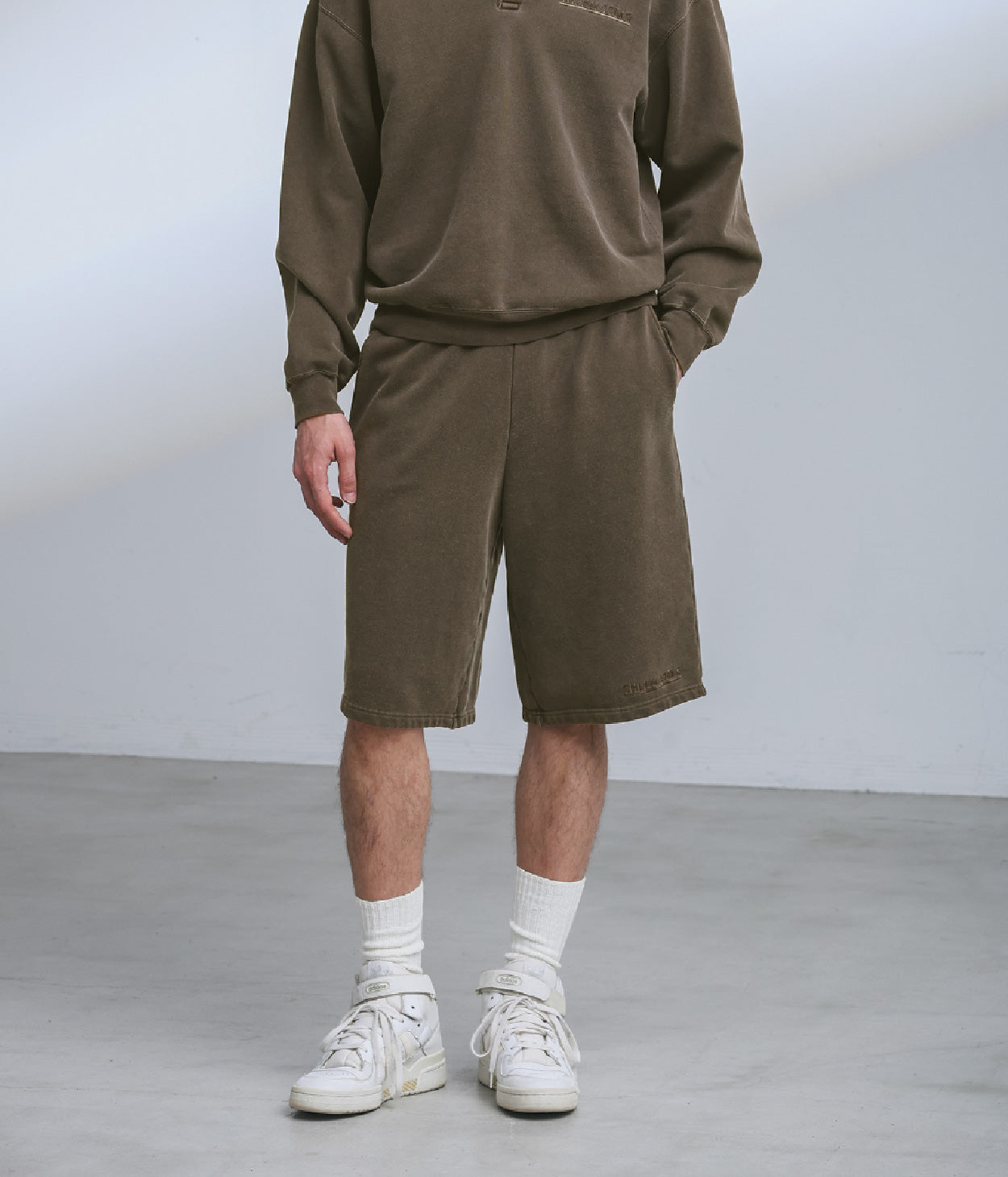 COTTONY® SWEAT SHORT PANTS GARMENT DYE