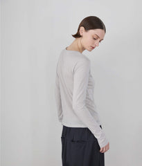 COTTONY® SHEER LONGSLEEVE TEE