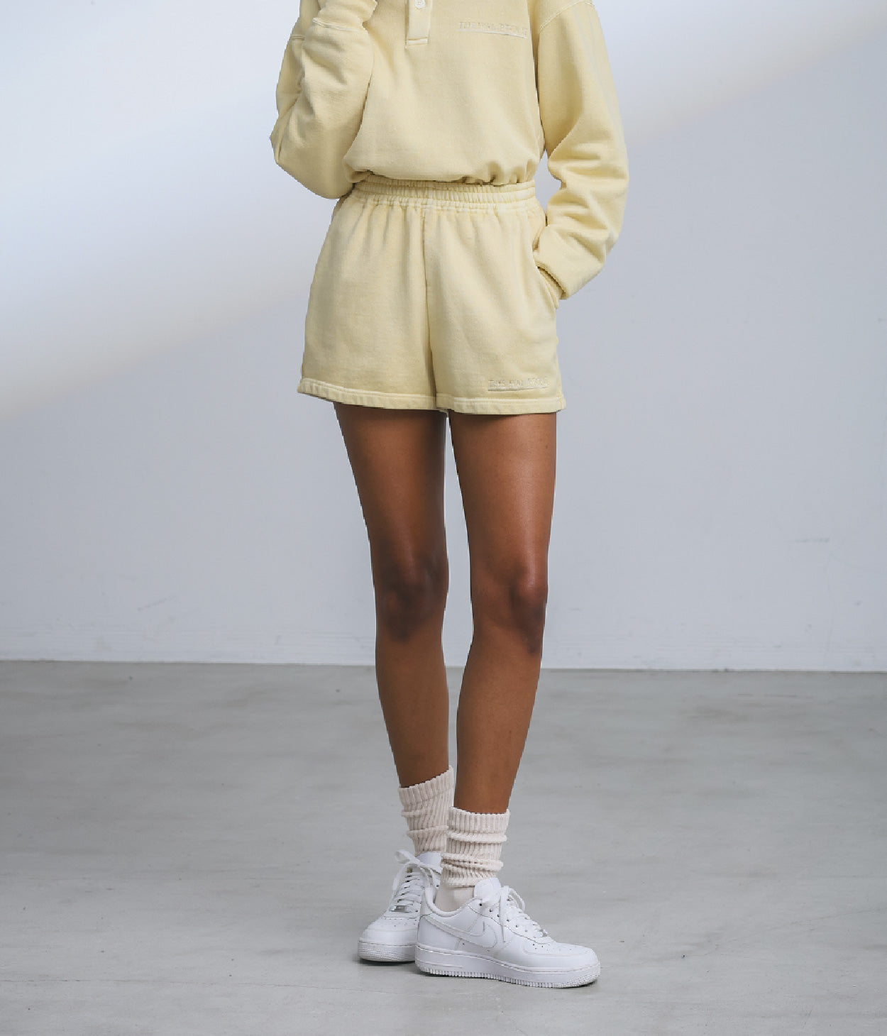 COTTONY® SWEAT SHORT PANTS GARMENT DYE