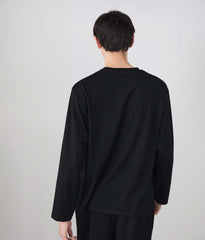 COTTONY® SIDE SLIT LONGSLEEVE TEE
