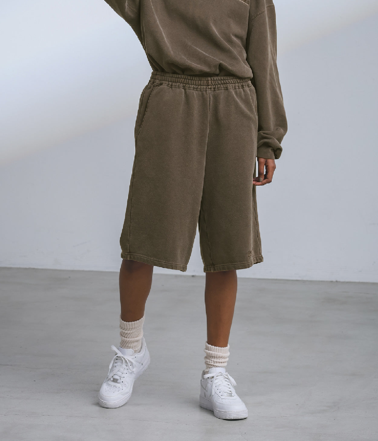 COTTONY® SWEAT SHORT PANTS GARMENT DYE