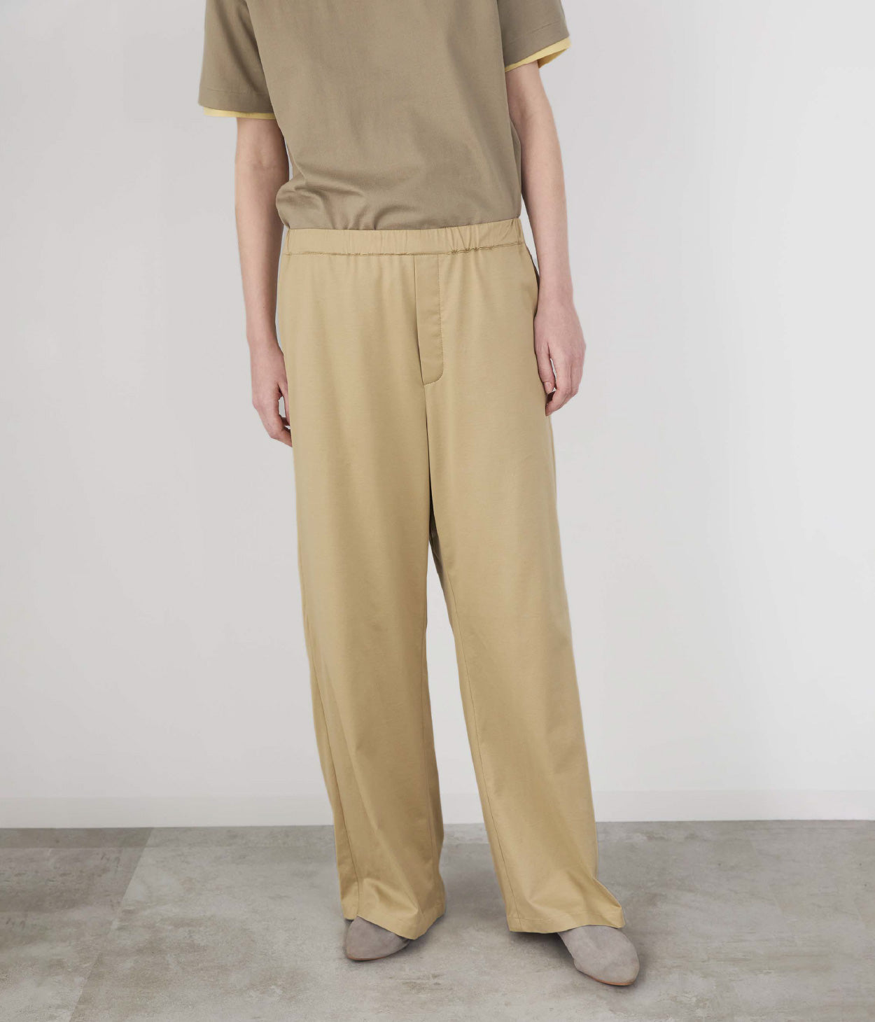 GIZA45 RELAX WIDE PANTS