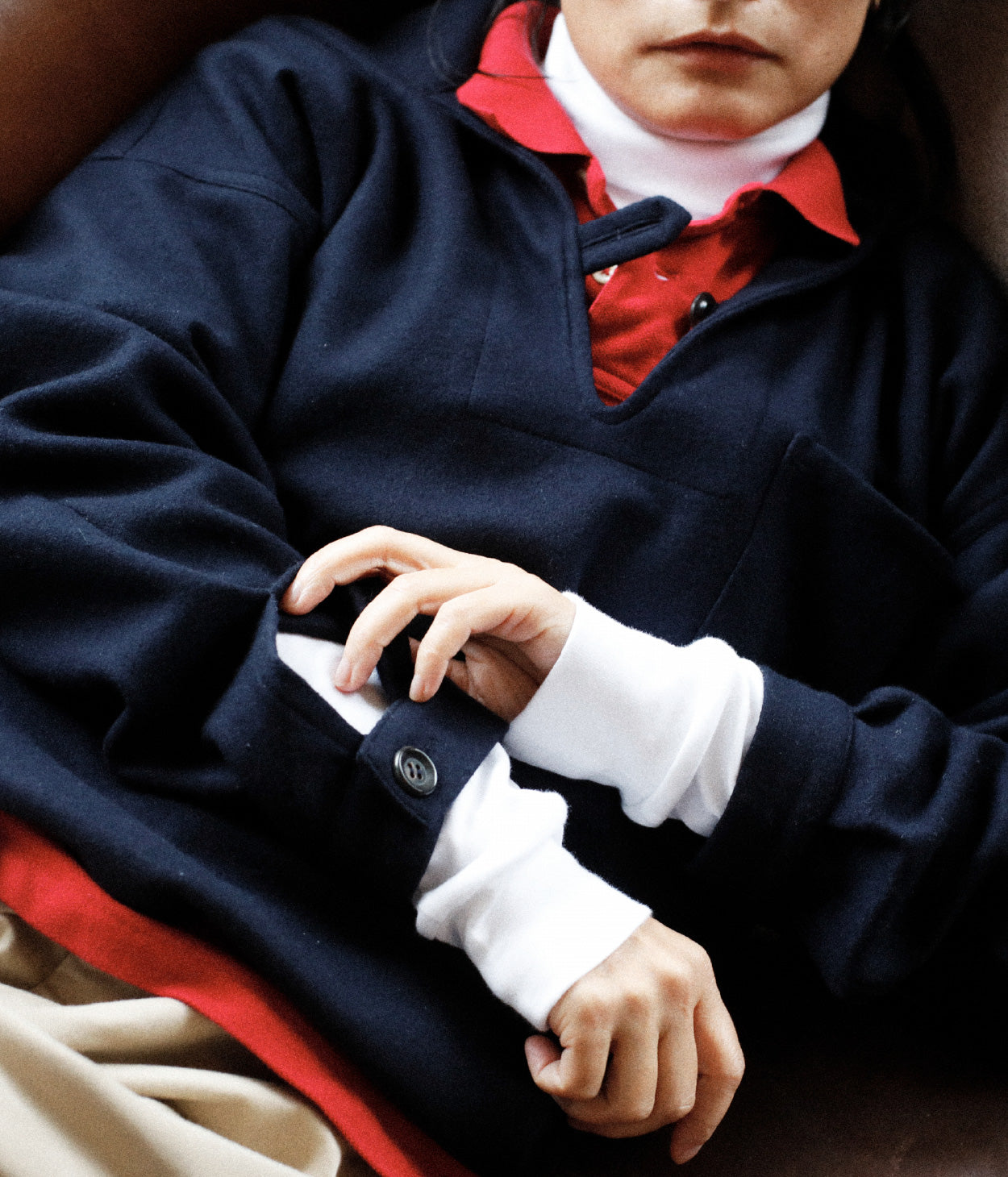 WOOLISH MILLED SMOOTH SAILOR SHIRTS