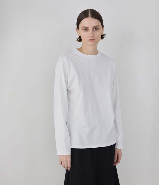COTTONY® SIDE SLIT LONGSLEEVE TEE