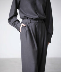 WOOLISH MILLED SMOOTH SLACKS