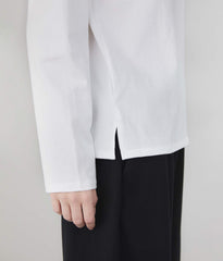 COTTONY® SIDE SLIT LONGSLEEVE TEE