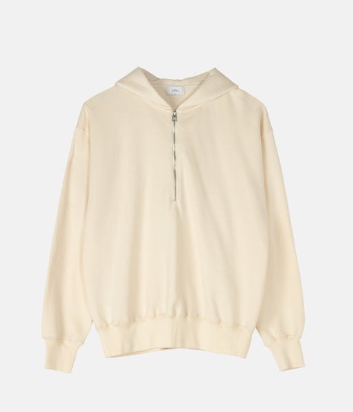 COTTONY® SWEAT HALF ZIP HOODIE