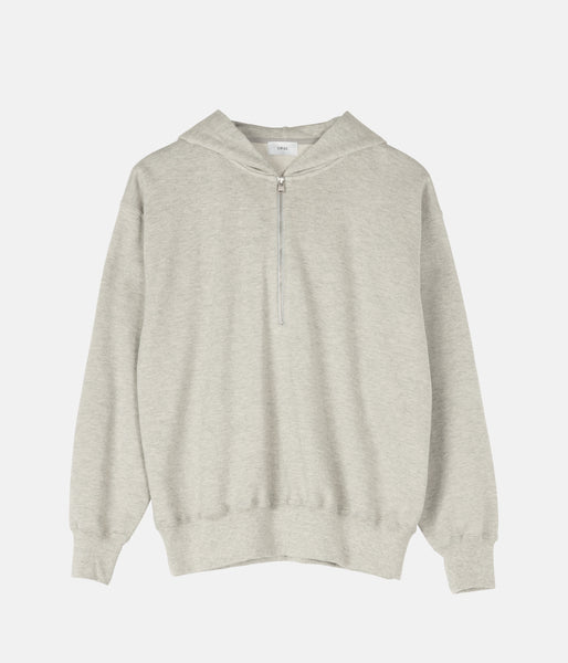 COTTONY® SWEAT HALF ZIP HOODIE