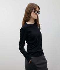 COTTONY® SOFT STRETCH LONGSLEEVE TEE for WOMEN