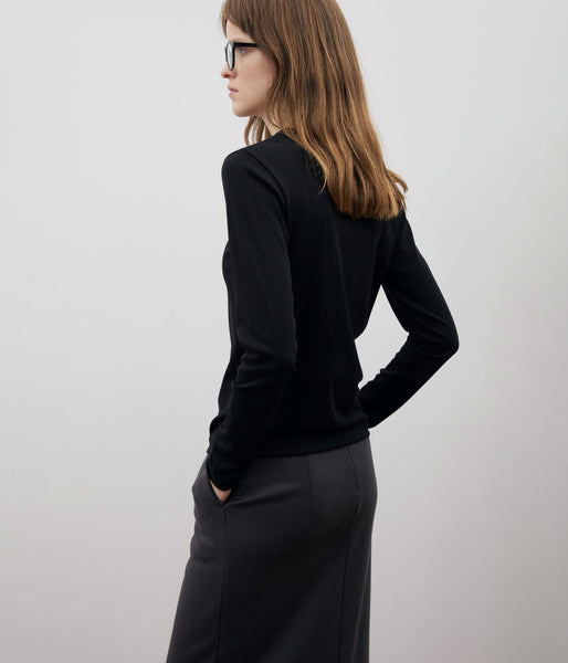 COTTONY® SOFT STRETCH LONGSLEEVE TEE for WOMEN