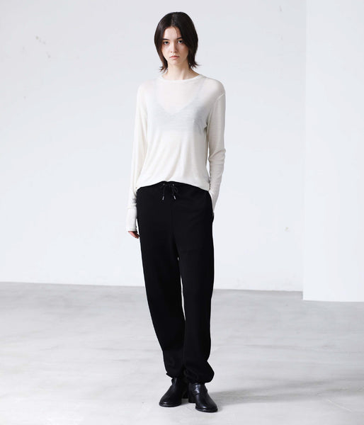 WOOLISH STRETCH LONGSLEEVE TEE for WOMEN