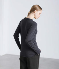 WOOLISH STRETCH LONGSLEEVE TEE for WOMEN
