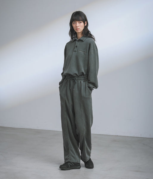 COTTONY® SWEAT WIDE PANTS GARMENT DYE