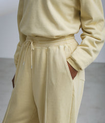 COTTONY® SWEAT WIDE PANTS GARMENT DYE