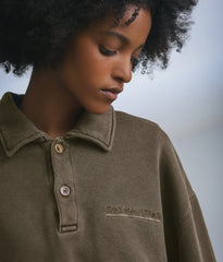COTTONY® SWEAT POLO GARMENT DYE