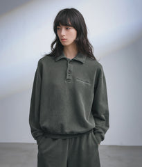 COTTONY® SWEAT POLO GARMENT DYE