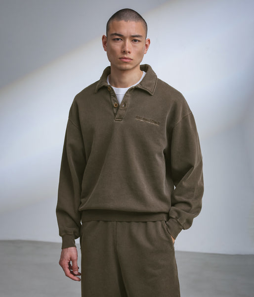 COTTONY® SWEAT POLO GARMENT DYE