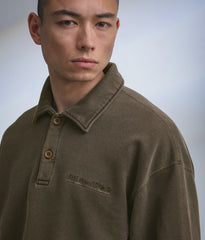 COTTONY® SWEAT POLO GARMENT DYE