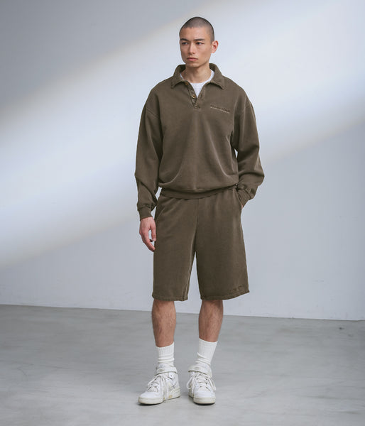 COTTONY® SWEAT SHORT PANTS GARMENT DYE