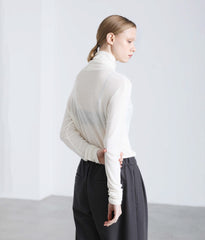 WOOLISH  STRETCH TURTLENECK for WOMEN