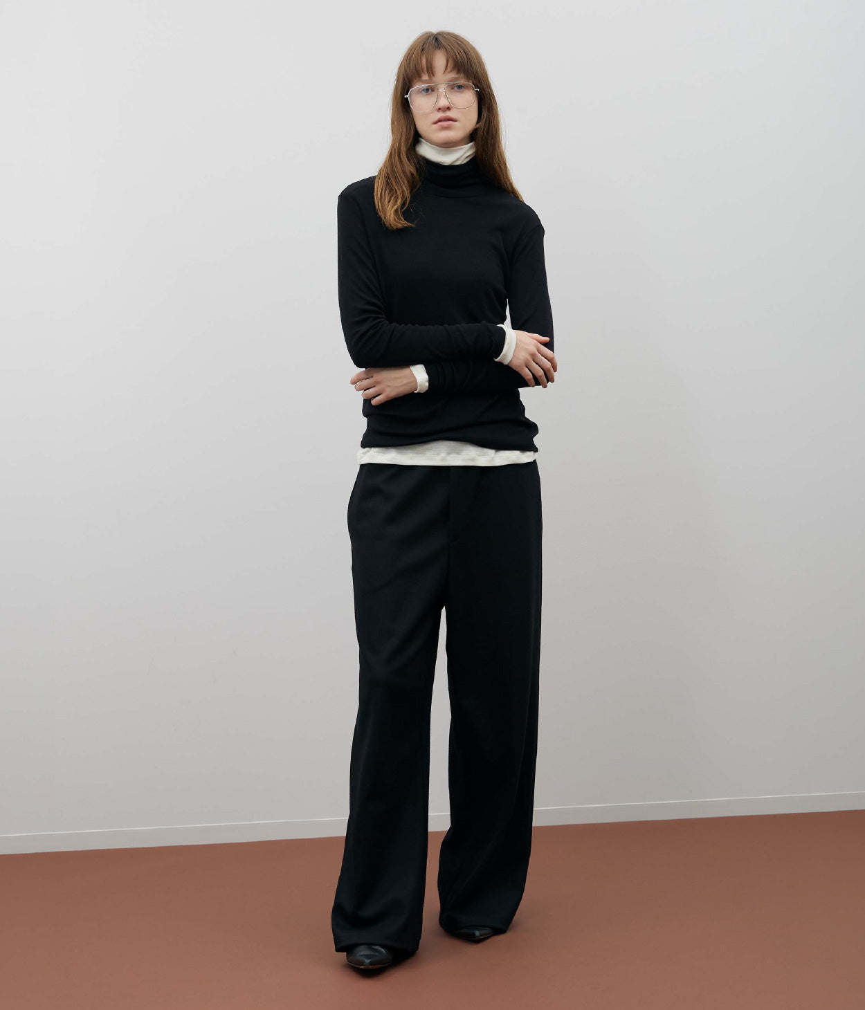 WOOLISH  STRETCH TURTLENECK for WOMEN