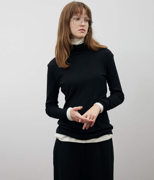 WOOLISH  STRETCH TURTLENECK for WOMEN