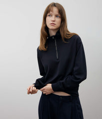 COTTONY® SWEAT HALF ZIP POLO