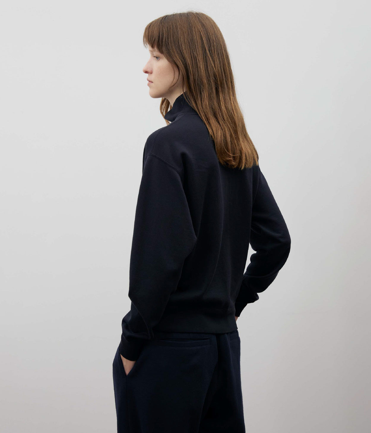 COTTONY® SWEAT HALF ZIP POLO