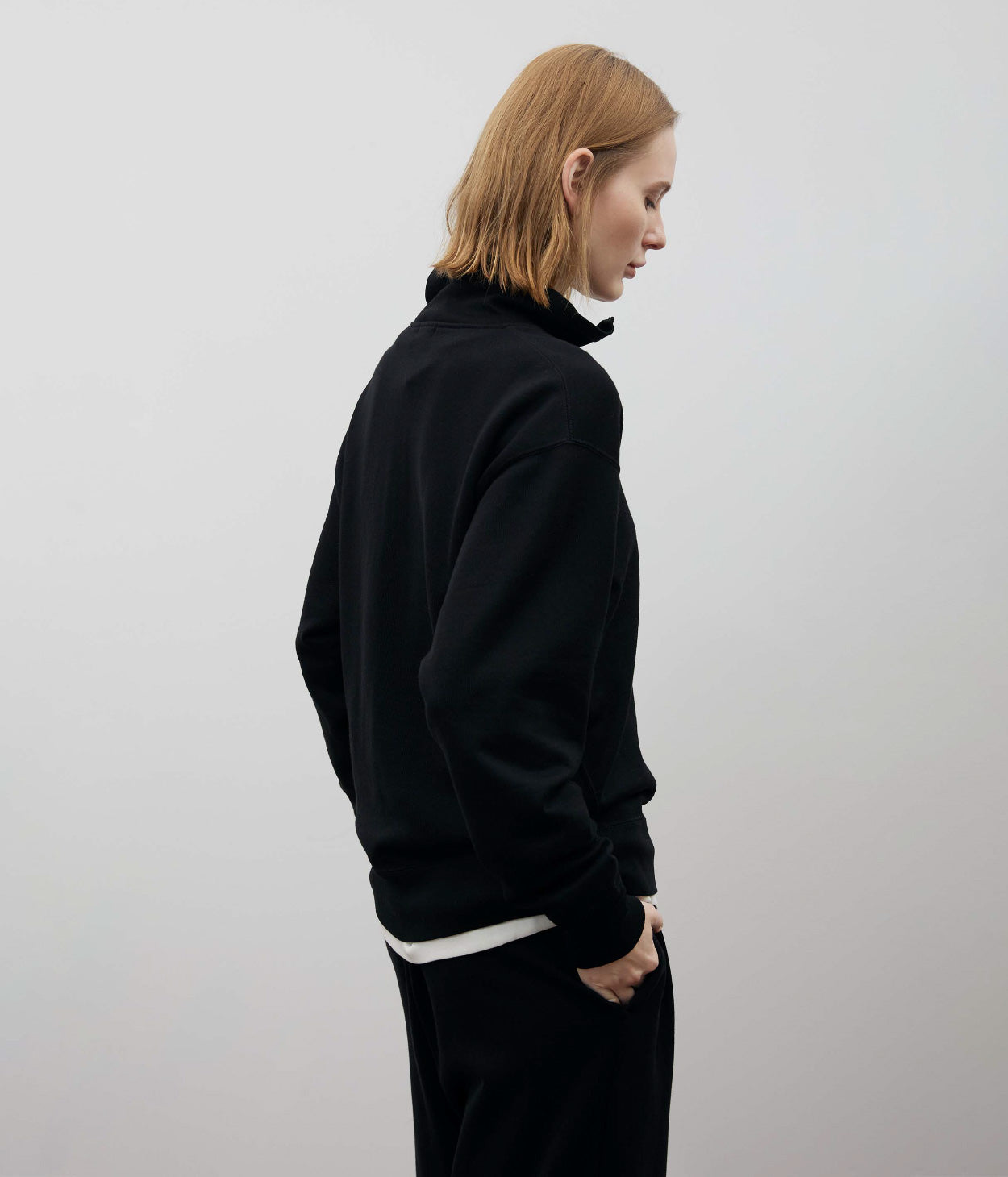 COTTONY® SWEAT HALF ZIP POLO