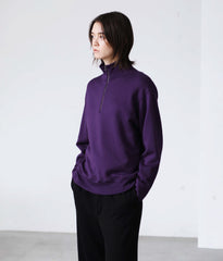 COTTONY® SWEAT HALF ZIP POLO