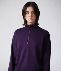 COTTONY® SWEAT HALF ZIP POLO