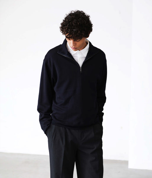 COTTONY® SWEAT HALF ZIP POLO