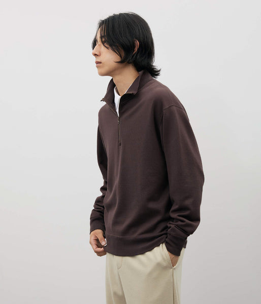 COTTONY® SWEAT HALF ZIP POLO