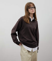 COTTONY® SWEAT HALF ZIP POLO