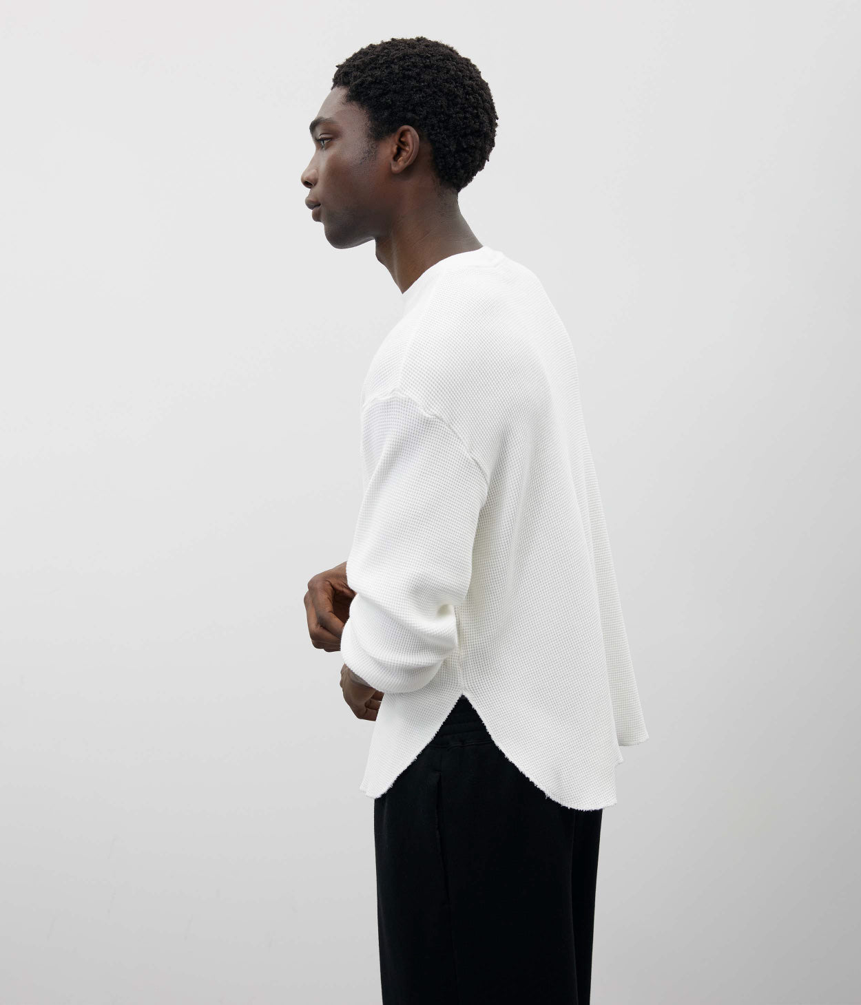 COTTONY® WAFFLE LONGSLEEVE TEE