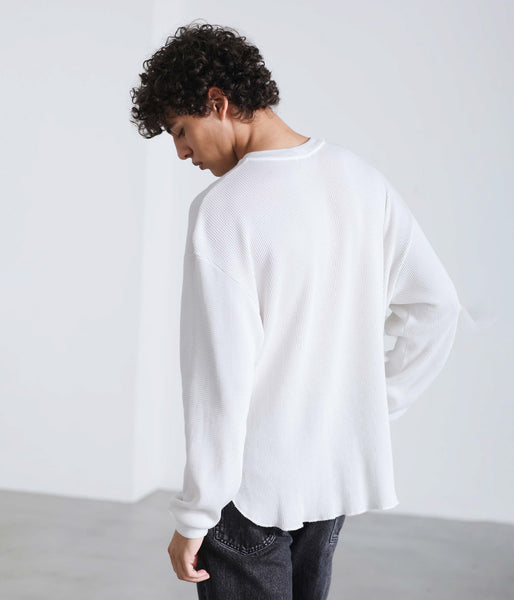 COTTONY® WAFFLE LONGSLEEVE TEE