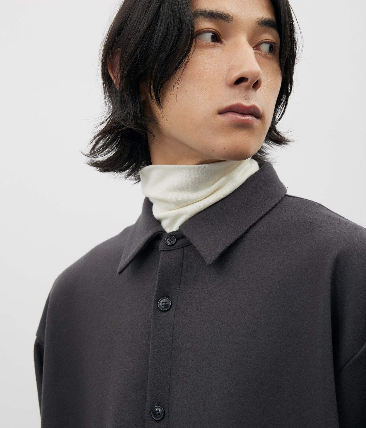 WOOLISH MILLED SMOOTH SHIRT