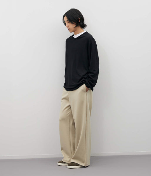 WOOLISH V-NECK LONGSLEEVE TEE