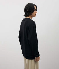 WOOLISH V-NECK LONGSLEEVE TEE