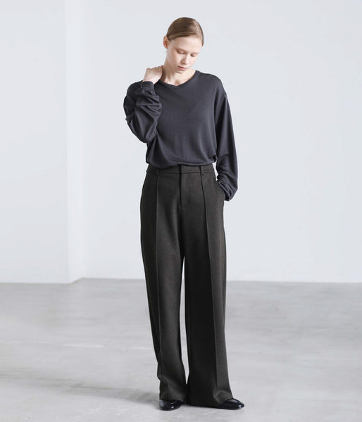 WOOLISH V-NECK LONGSLEEVE TEE