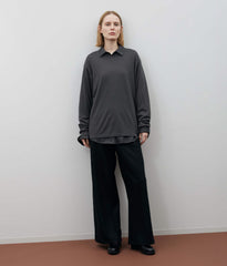 WOOLISH V-NECK LONGSLEEVE TEE