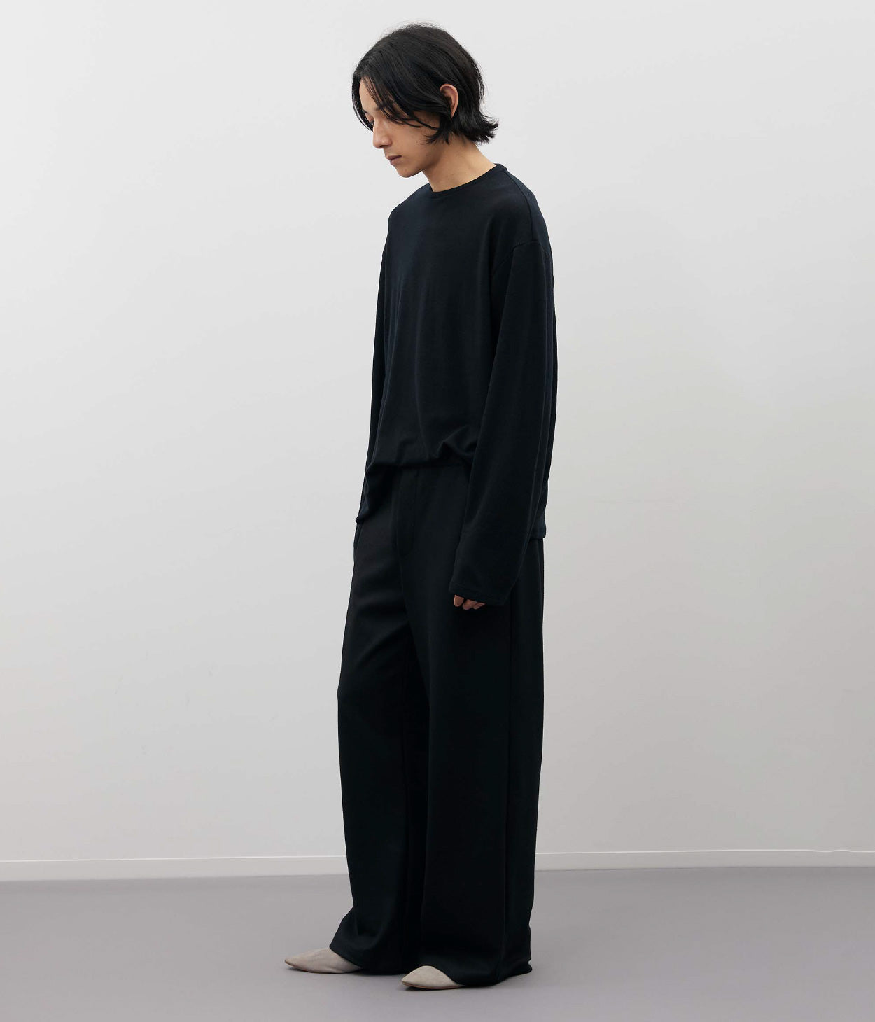 SUPER200's WOOL LONGSLEEVE TEE