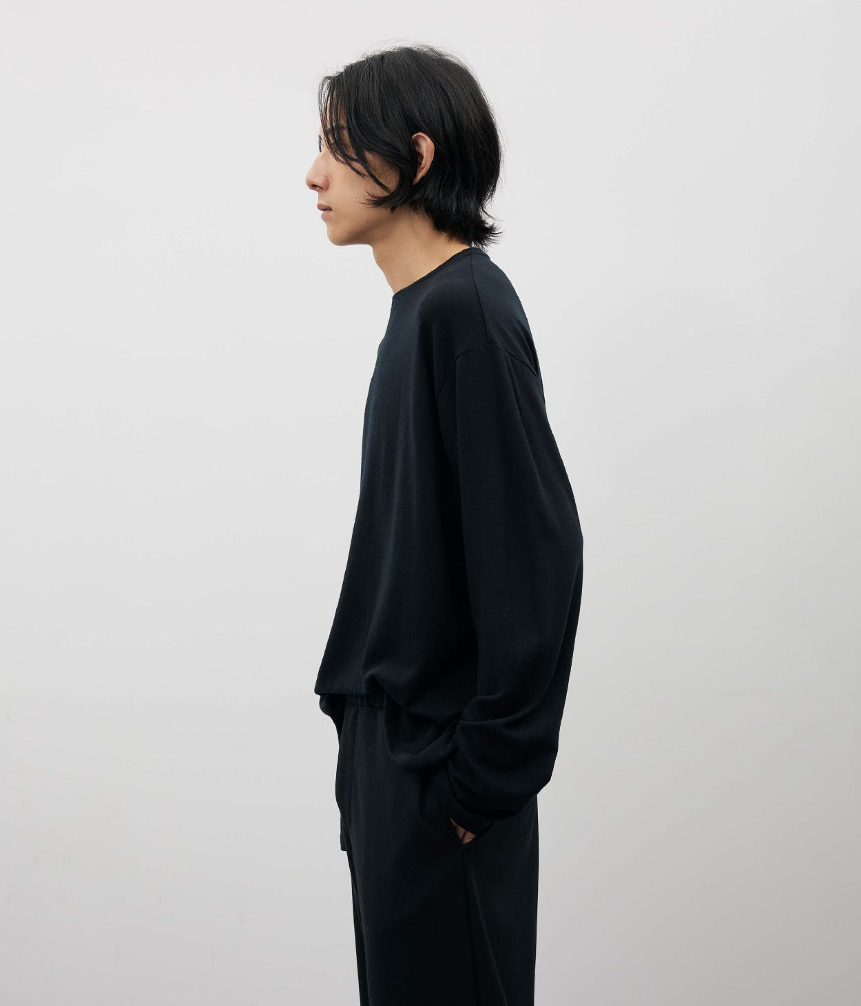 SUPER200's WOOL LONGSLEEVE TEE