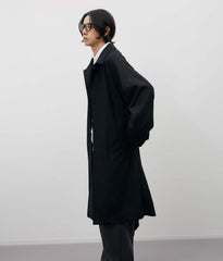 WOOLISH MILLED SMOOTH SOUTIEN COLLAR COAT