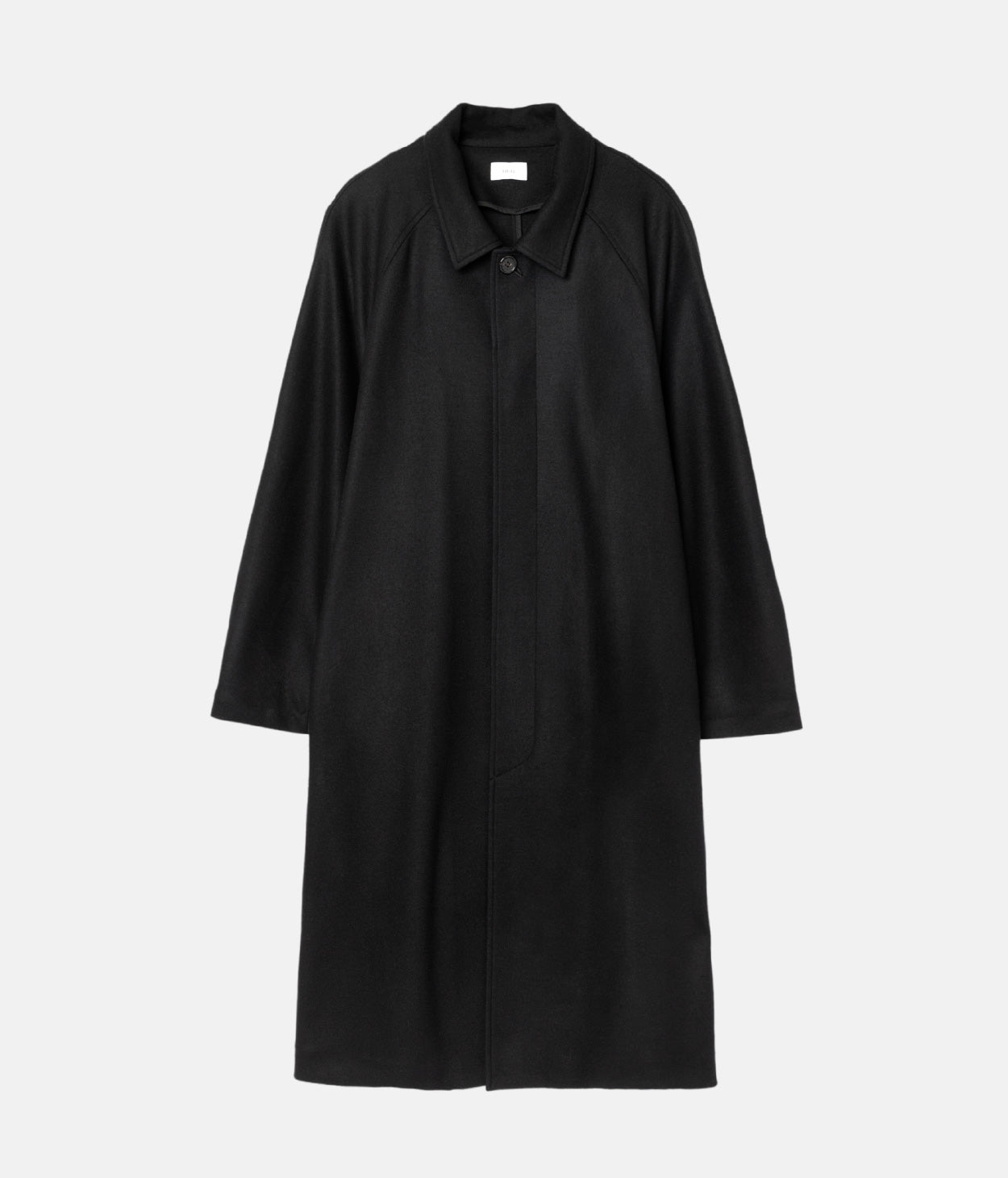 WOOLISH MILLED SMOOTH SOUTIEN COLLAR COAT