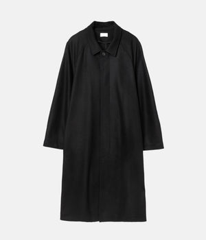 WOOLISH MILLED SMOOTH SOUTIEN COLLAR COAT