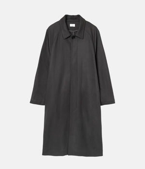 WOOLISH MILLED SMOOTH SOUTIEN COLLAR COAT