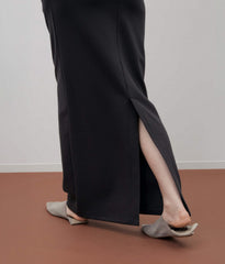 WOOLISH MILLED SMOOTH LONG SKIRT